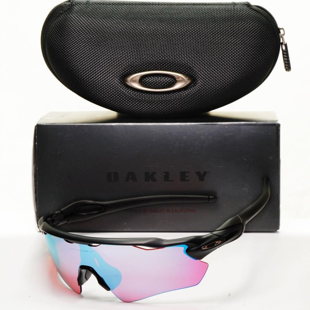 Oakley Radar EV Path Sunglasses 920897 Matte Black Prizm Snow Sapphire Iridium 
