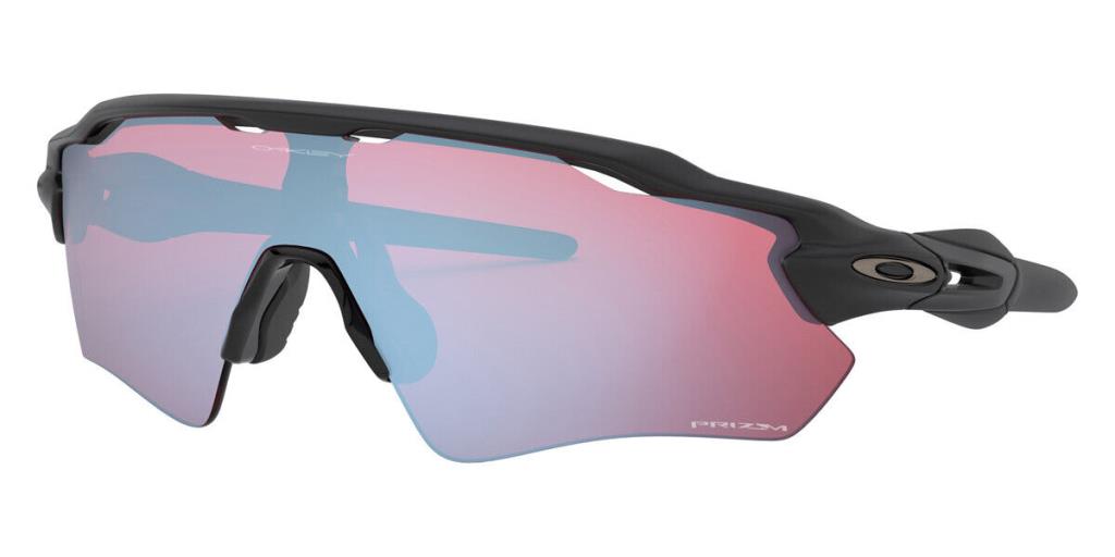 Oakley Radar EV Path Sunglasses 920897 Matte Black Prizm Snow Sapphire Iridium 