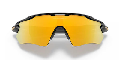 Солнцезащитные очки Oakley Radar Ev Path Polarized 9208C9, полированные, черные, призматические, 24K, поляризованные