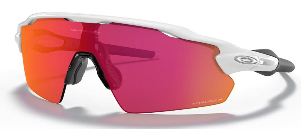Oakley Radar Ev PITCH Bisiklet Güneş Gözlüğü Polished White Prizm Field