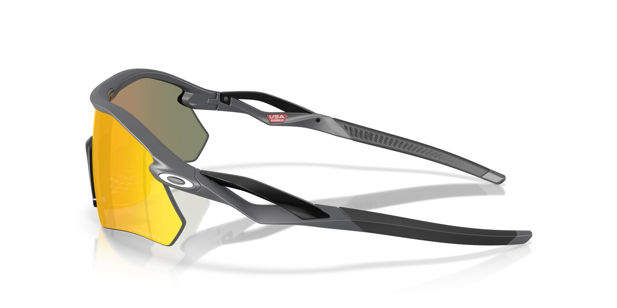 Oakley Radar Plate Sunglasses 9495D 949503 Matte Carbon Prizm Ruby