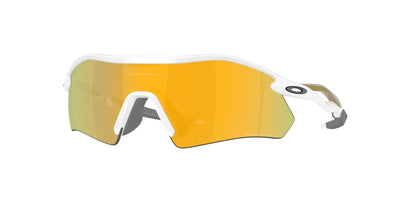 Oakley Radar Plate Polarize Güneş Gözlüğü 9495D 949505 Polished White Prizm 24K Polarized