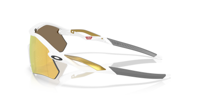 Oakley Radar Plate Polarize Güneş Gözlüğü 9495D 949505 Polished White Prizm 24K Polarized