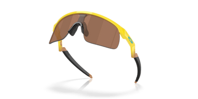 Lunettes de soleil jeunesse Oakley Resistor Fortnite édition spéciale J901028 Yellow Prizm Tungsten