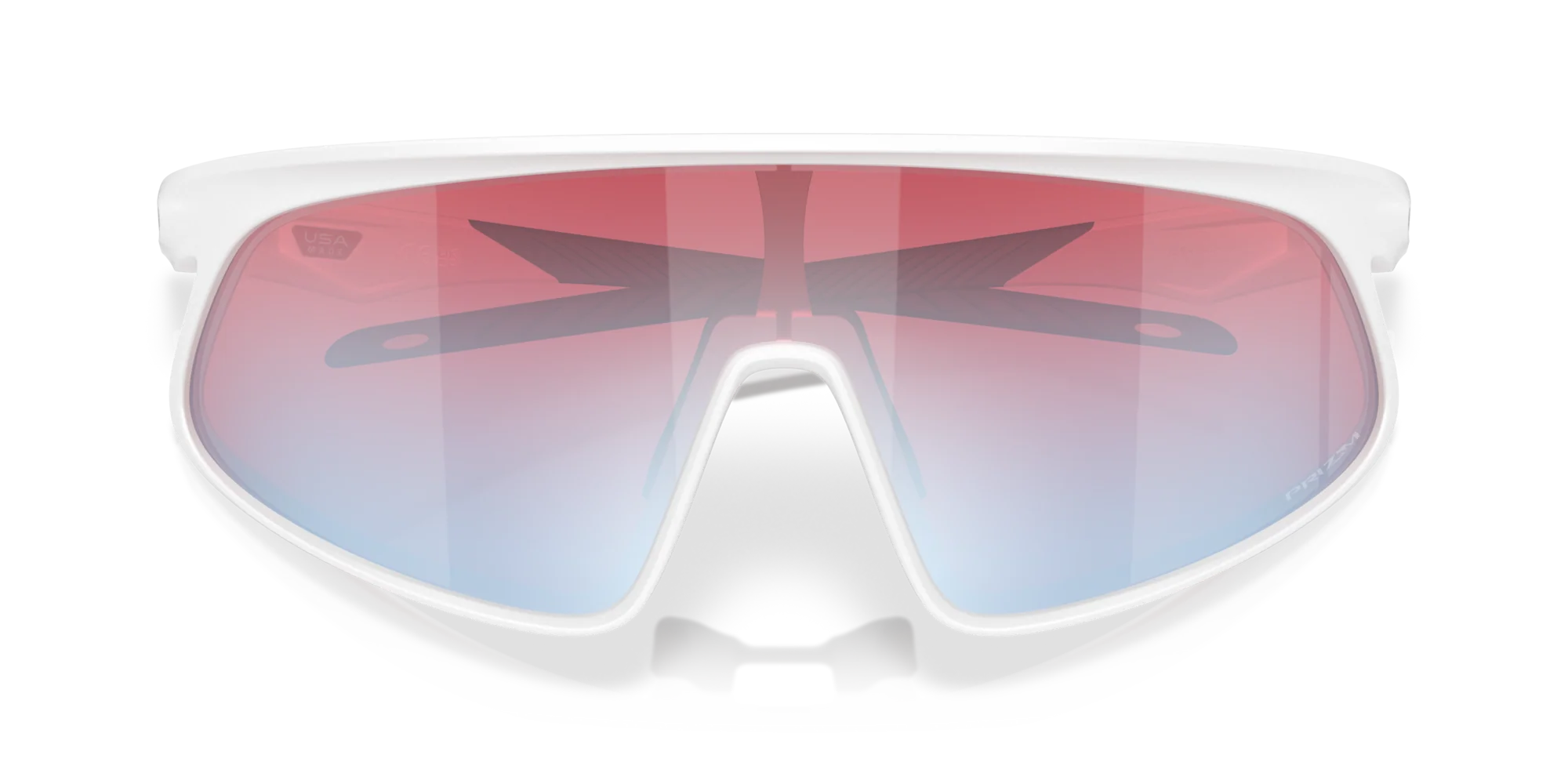 Солнцезащитные очки Oakley RSLV 9484D, матово-белая призма, снежно-сапфировая оправа 948408