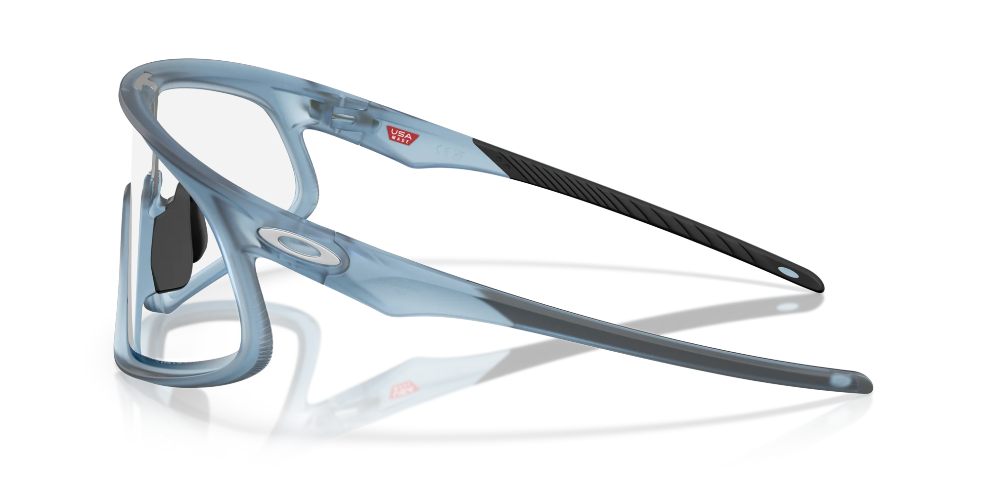 Солнцезащитные очки Oakley RSLV с фотохромной линзой 9484D, матовые, прозрачные, с эффектом каменной стирки, фотохромные, 948407