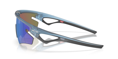 Oakley Sphaera Slash Polarized Sunglasses 949903 Matte Trans Stonewash Prizm Sapphire Polarized