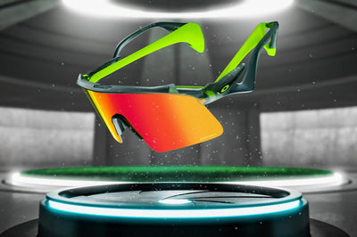 Солнцезащитные очки Oakley Stunt Wing 951903, матовые, песочно-чёрные, призматические
