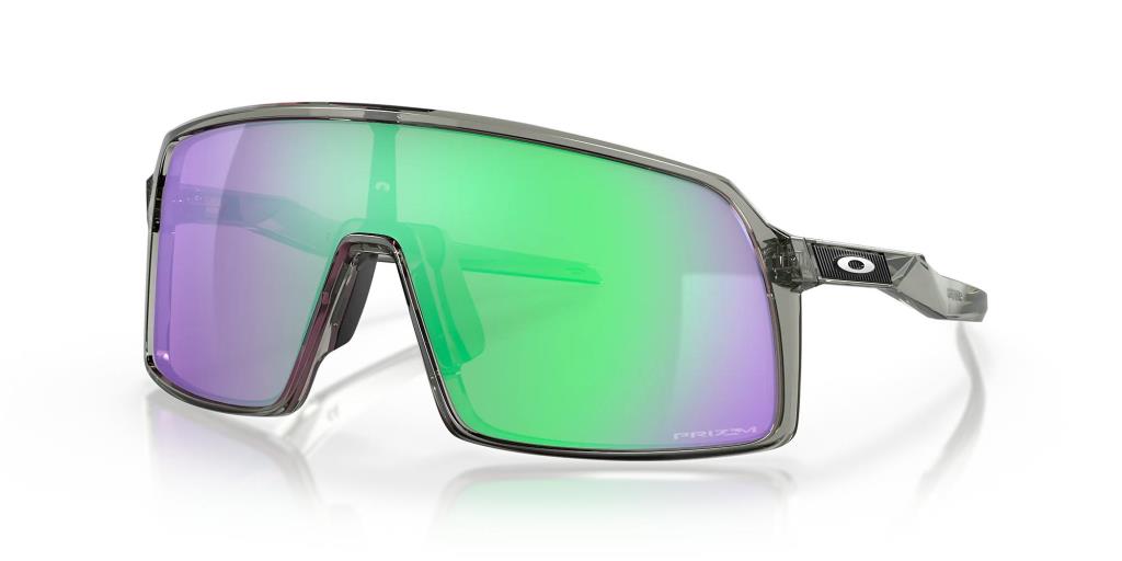 Oakley Sutro Cycling Sunglasses Gray Ink Prizm Road Jade