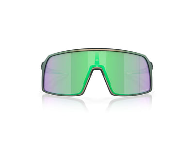 Oakley Sutro Bisiklet Güneş Gözlüğü Matte Silver Green Colorshift Prizm Road Jade