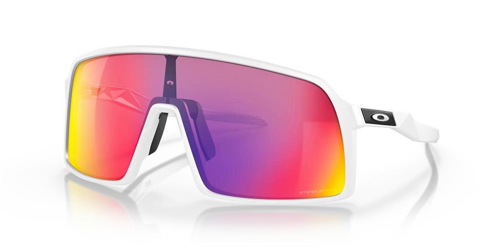 Oakley Sutro Cycling Sunglasses Matte White Prizm Road