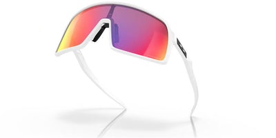 Велосипедные солнцезащитные очки Oakley Sutro матово-белые Prizm Road