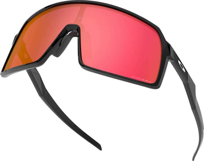 Oakley Sutro Cycling Sunglasses Polished Black Prizm Snow Torch Iridium