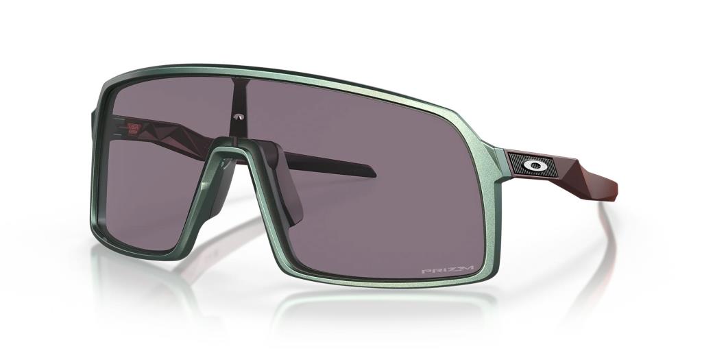 Велосипедные солнцезащитные очки Oakley Sutro Verve Matte Silver/Blue Prizm Grey