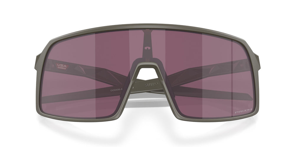 Солнцезащитные очки Oakley Sutro 9406A4 Матовые Оливковые Prizm Road Черные