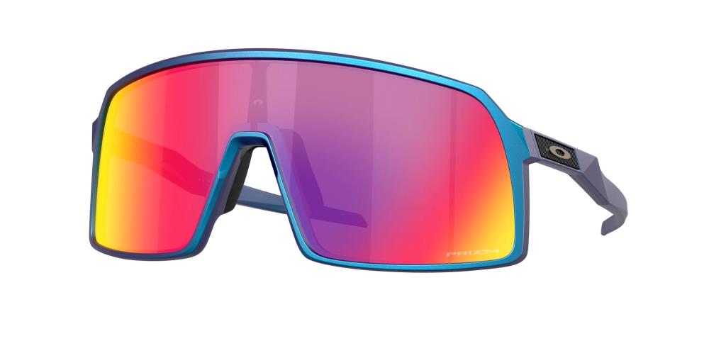 Солнцезащитные очки Oakley Sutro 9406C1 матовые голубые/синие, цветной переход Prizm Road