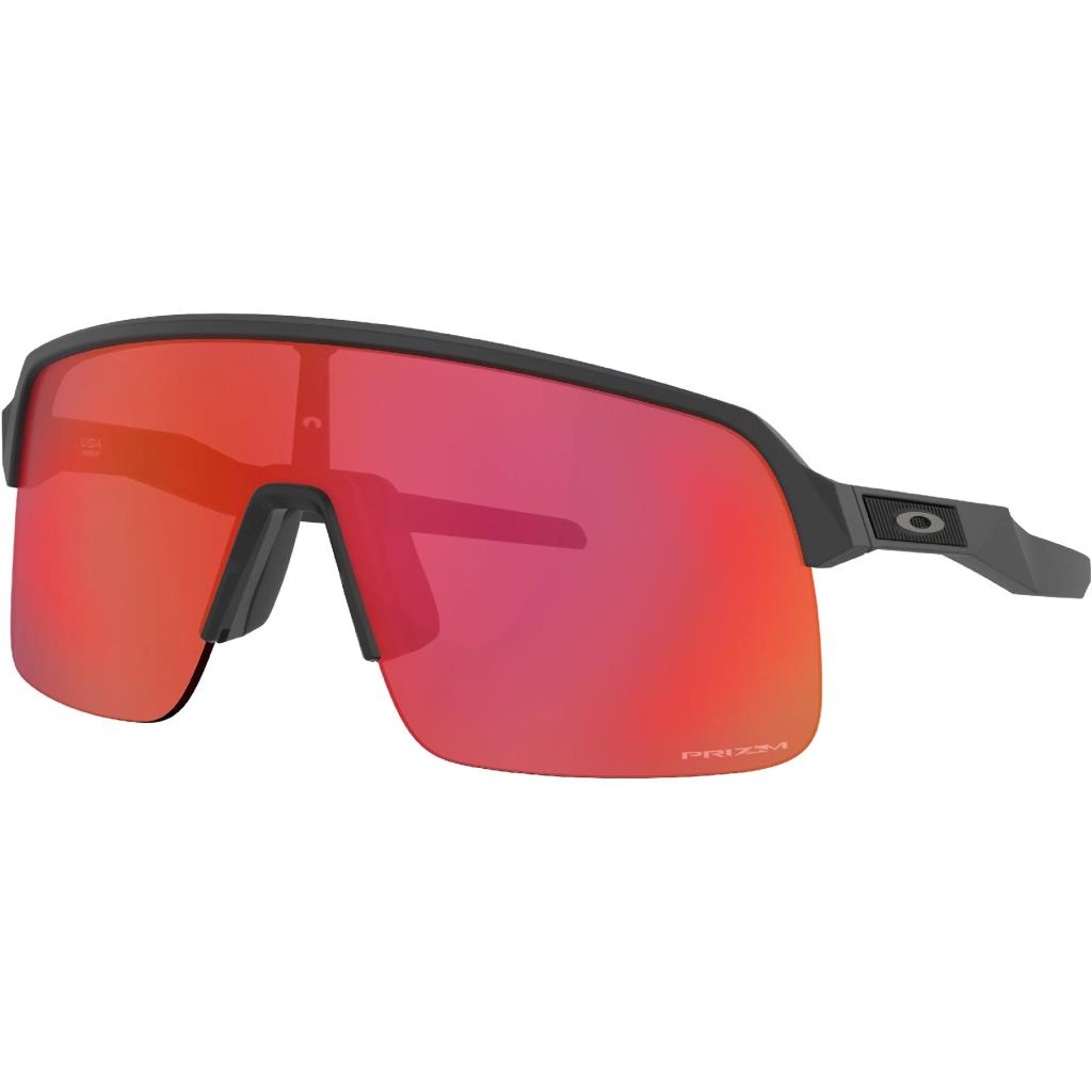 Oakley Sutro Lite Cycling Sunglasses Matte Carbon Prizm Trail Torch 