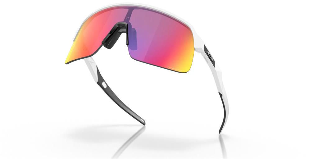 Oakley Sutro Lite Cycling Sunglasses Matte White Prizm Road