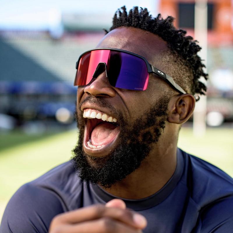 Солнцезащитные очки Oakley Sutro Lite 946363 Матовые Темно-синие Prizm Фиолетовые