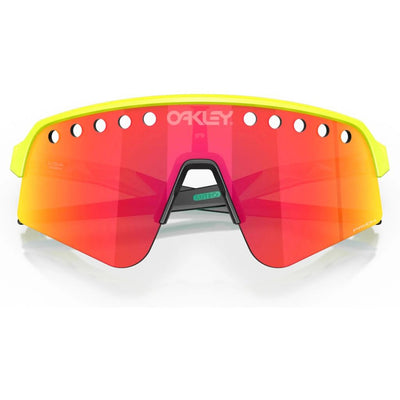 Oakley Sutro Lite Sweep Bisiklet Güneş Gözlüğü Tennis Ball Yellow Prizm Ruby