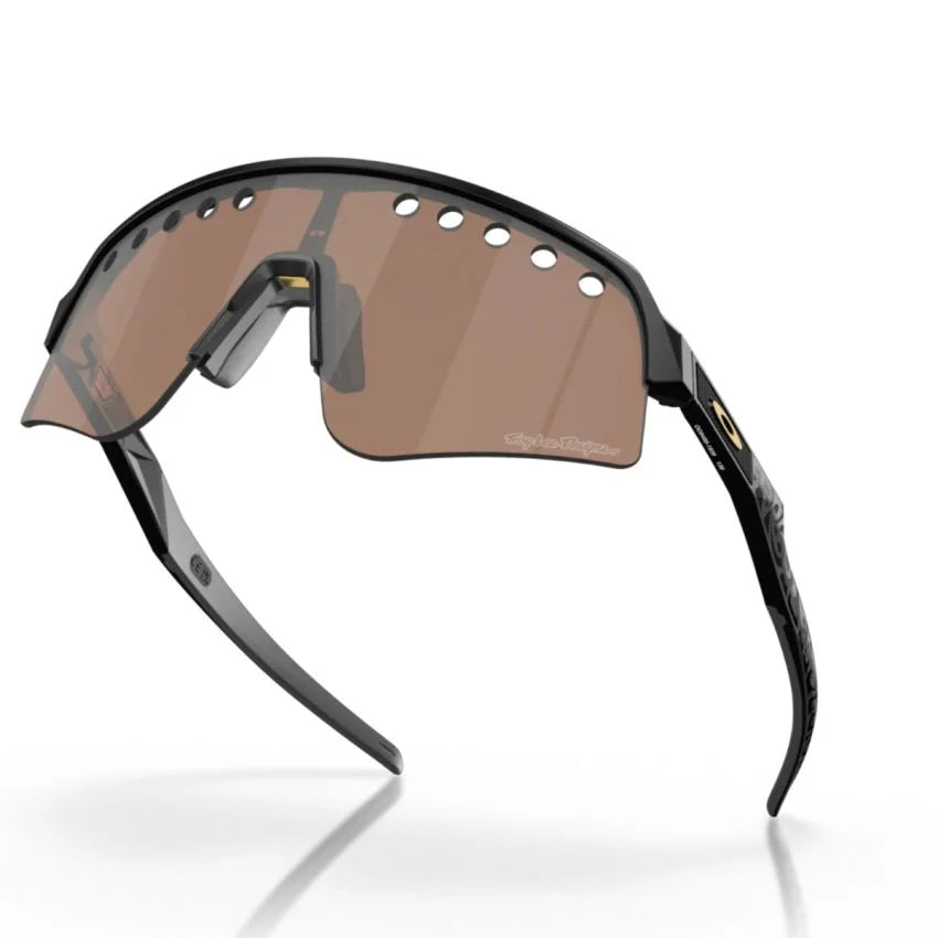 Oakley Sutro Lite Sweep Cycling Sunglasses TLD Matte Black Prizm Tungsten 946519