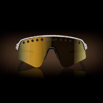 Oakley Sutro Lite Sweep Mathieu van der Poel Özel Seri Güneş Gözlüğü 946533 MVDP Red Gold Splatter Prizm 24K