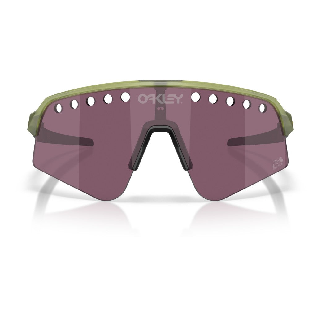 Oakley Sutro Lite Sweep Mathieu Van Der Poel Özel Seri Güneş Gözlüğü 946536 Matte Trans Fern Prizm Road Black