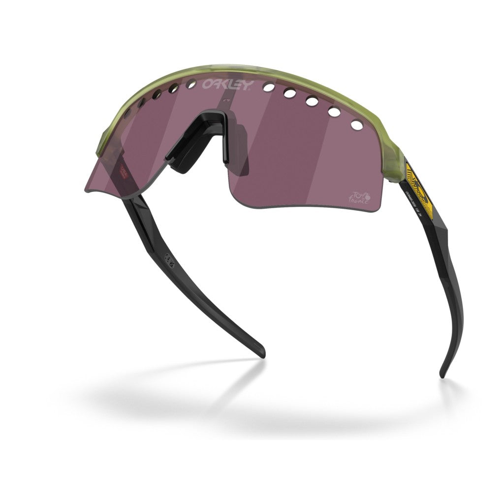 Oakley Sutro Lite Sweep Mathieu Van Der Poel Özel Seri Güneş Gözlüğü 946536 Matte Trans Fern Prizm Road Black