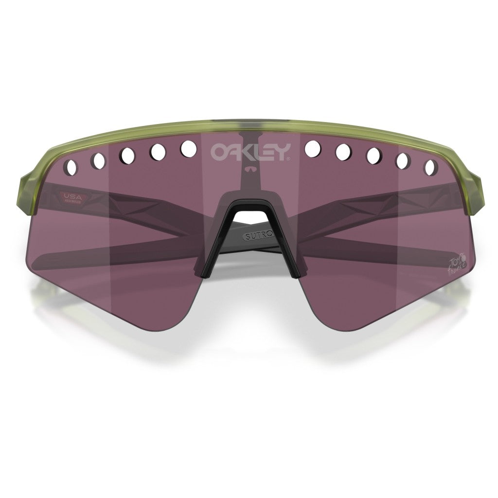 Oakley Sutro Lite Sweep Mathieu Van Der Poel Özel Seri Güneş Gözlüğü 946536 Matte Trans Fern Prizm Road Black
