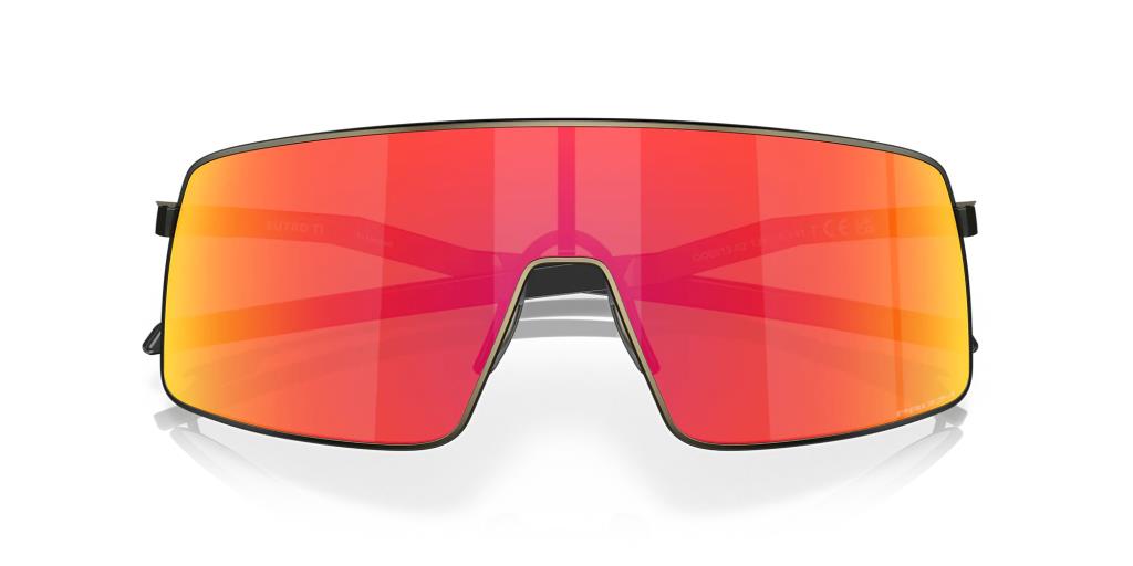 Велосипедные солнцезащитные очки Oakley Sutro TI Satin Carbon Prizm Ruby 