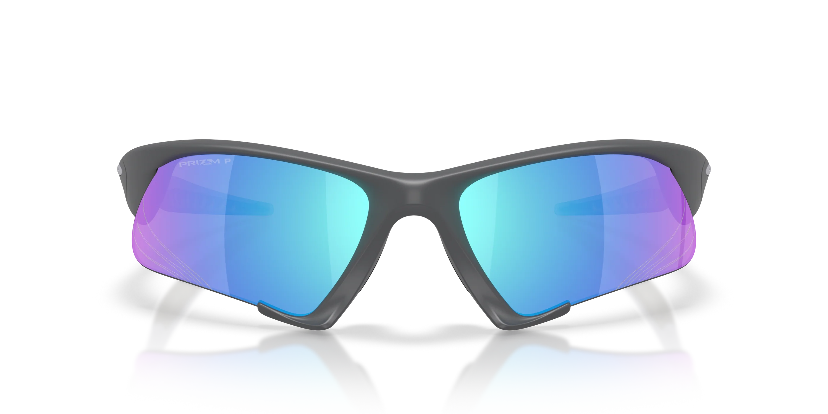 Oakley Suture Jacket Polarize Güneş Gözlüğü 953202 Matte Carbon Prizm Sapphire Polar