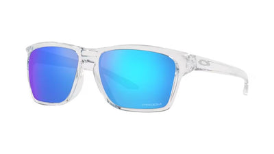Oakley Sylas Sunglasses Polished Clear Prizm Sapphire