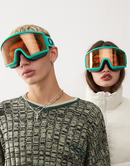 Oakley Target Line L Goggles Gözlük 712011 Celeste Persimmon