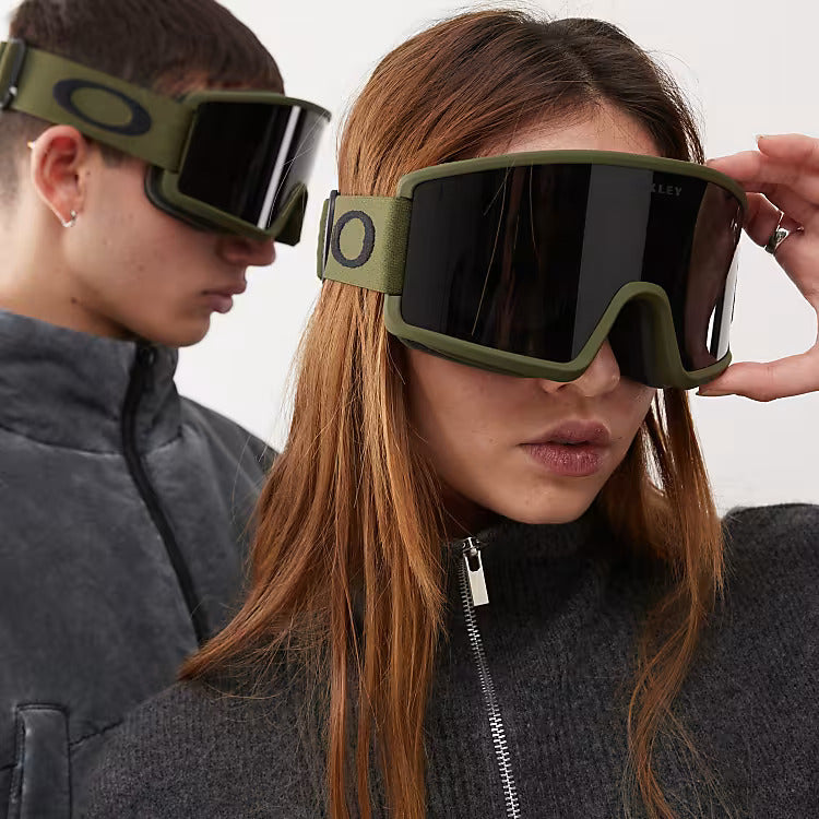 OakleyTarget Line L Goggles 712013 Dark Brush Dark Grey