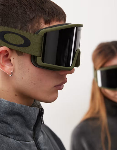 OakleyTarget Line L Goggles 712013 Dark Brush Dark Grey