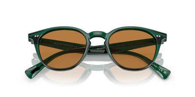 Oliver Peoples Desmon Sun Güneş Gözlüğü OV5454SU 176353 Translucent Dark Teal Cognac 50 Ekartman