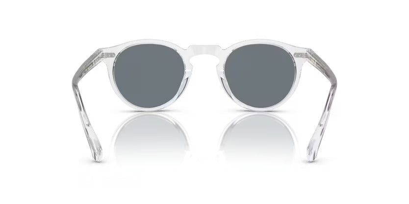 Oliver Peoples Gregory Peck Sun Photochromic Güneş Gözlüğü OV5217S 1101R8 Crystal Crystal Indigo Photochromic 50 Ekartman