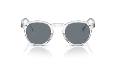 Oliver Peoples Gregory Peck Sun Photochromic Güneş Gözlüğü OV5217S 1101R8 Crystal Crystal Indigo Photochromic 50 Ekartman
