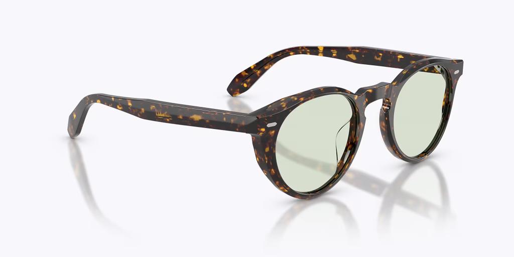Oliver Peoples N.07 SUN Sunglasses V5587SU 174121 Atago Tortoise Fern Wash To Dark 48 Lens Size 