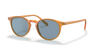 Oliver Peoples Riley Sun Güneş Gözlüğü OV5004SU 169956 Semi Matte Amber Tortoise Cobalto 49 Ekartman