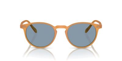 Oliver Peoples Riley Sun Güneş Gözlüğü OV5004SU 169956 Semi Matte Amber Tortoise Cobalto 49 Ekartman