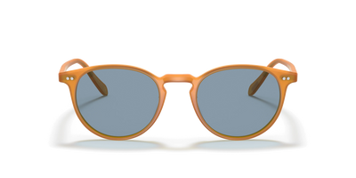 Oliver Peoples Riley Sun Güneş Gözlüğü OV5004SU 169956 Semi Matte Amber Tortoise Cobalto 49 Ekartman