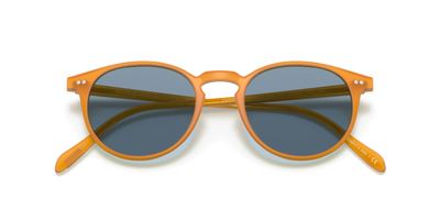 Oliver Peoples Riley Sun Güneş Gözlüğü OV5004SU 169956 Semi Matte Amber Tortoise Cobalto 49 Ekartman
