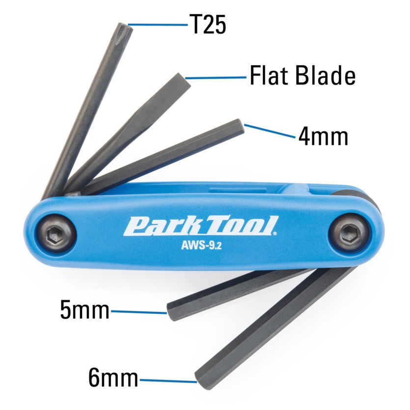 Park Tool AWS-9.2 Alyan Anahtar Seti PTAWS92