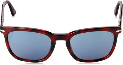 Persol 0PO3193S Güneş Gözlüğü Red Grid Light Blue 11005655