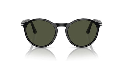 Солнцезащитные очки Persol 0PO3285S Чёрные Зелёные 95/31 52 Екартман