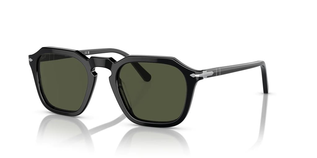 Persol 0PO3292S Güneş Gözlüğü Black Green 95/31 52 Ekartman