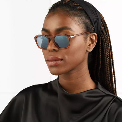 Persol 0PO3292S Güneş Gözlüğü Black Green 95/31 52 Ekartman