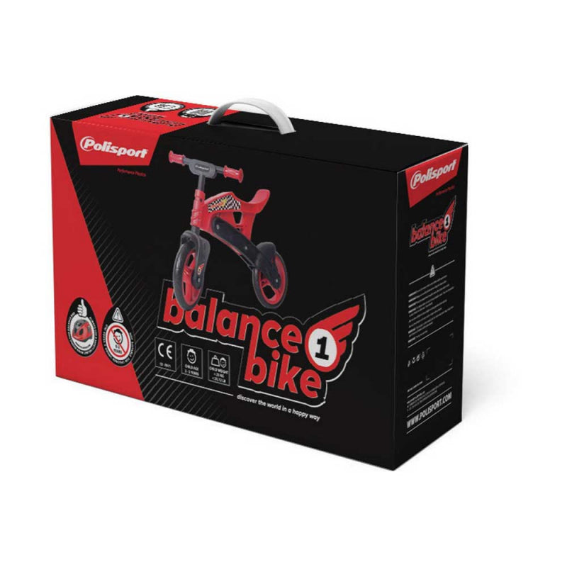 Polisport Offroad Denge Bisikleti Siyah Kırmızı