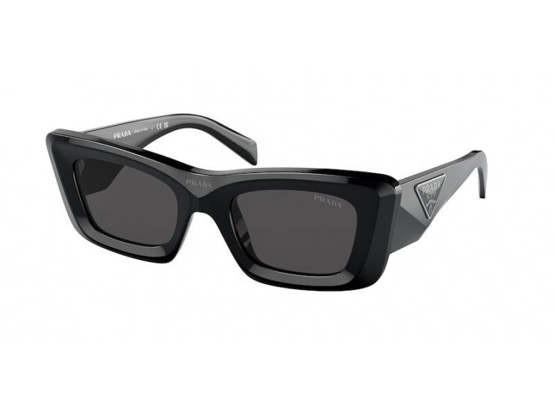 Prada 0PR13ZS Sunglasses 1AB550 Black Dark Gray 50 Ekartman